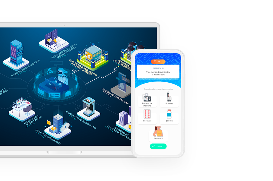 Imagen contenidos e-learning